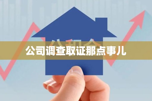 顺昌公司调查取证那点事儿