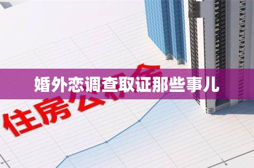 顺昌婚外恋调查取证那些事儿