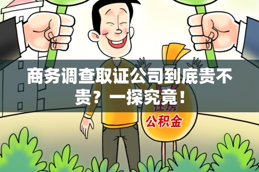 顺昌商务调查取证公司到底贵不贵？一探究竟！