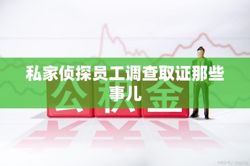 顺昌私家侦探员工调查取证那些事儿